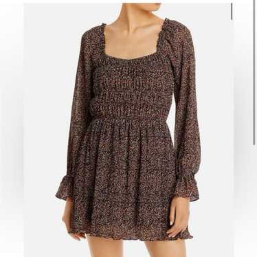 Lucy Paris Black and Red Mini Dress